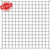 Grow Tent Trellis Netting 5X5', Heavy-Duty Elastic Plant Net with Steel Hooks, F