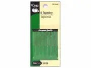 Dritz Tapestry Hand Sewing Needles Large Eye Blunt Point Size 24-26 D56T-24/26A