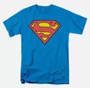 DC Comics 1978 Superman Christopher Reeve Turquoise XL T-shirt