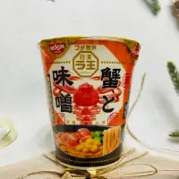 在飛比找蝦皮購物優惠-［開麥啦。］日本 NISSIN 日清 拉王 奢華螃蟹味噌風味