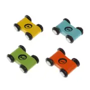 4Pcs Child Scooter Miniature Track Sliding Racing Inertial Pull Back Car T GS CR