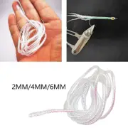 4M Braid Mylar Tube Fly Tying Materials Pearlescent Easy to Use DIY Tool