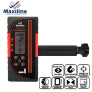 Red Beam Rotary Laser Level Digital Reading Receiver Detector DLD200 Video