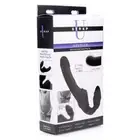 Slim Rider Silicone Strapless Strap-On Dildo Vibrating Waterproof Strap On Anal