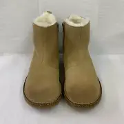Birkenstock New w/ Box Melrose Shearling Ginger Suede Leather Nar Select Size