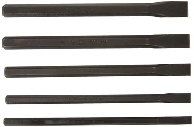 Mayhew 61512 Long Cold Chisel 5-piece Set