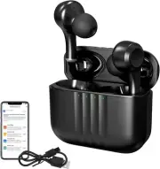 Time shell M3 Language Translator Earbuds, Two-Way Translator Device with APP fo