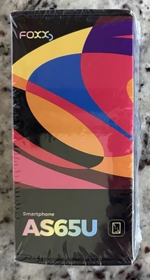 Foxx AS65U 6.5" 3GB+32GB 5MP 4000mah ANDROID 14 - BLACK - GSM - New SEALED Box
