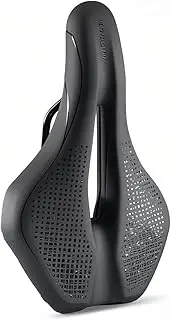 Mountain Bike dle Comfortable PU Leather dle with Hollow Design -Slip Shockproof for EMP Riding Mountain Bike Seats for Men Hollow