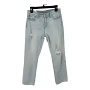 Joe's Jeans The Lara mid rise cigarette crop light blue size 27