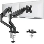 Dual Monitor Stand fits up to 32 inch, 4.4-19.8 lbs Computer Screens, Dual Mo...