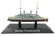 De Agostini 1/1250 Kaiser Friedrich III-class Battleship Ship SMS Kaiser