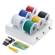 20 Gauge Electrical Wire Cable- 20 AWG Hook up Wire Kit 6 Colors(22.97Feet Each)