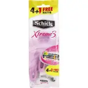 SCHICK Xtreme 3 SENSITIVE x 5 razors disposable