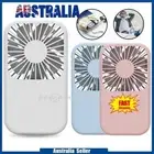 Portable Hand-held Small Folding Desk Fan Cooler Cooling Pocket Mini Fan 7 Blade