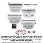 GEIB BUTTERCUT STAINLESS STEEL WIDE BLADE*Fit Andis AG,Oster A5,Wahl KM Clippers