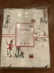 Pottery Barn Kids Elf Organic Queen Sheet Set