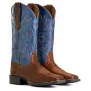 Ariat Round Up Wide Square Toe StretchFIT Country Girl Western Boot 10040422
