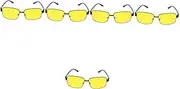 [LIFKOME] 5pcs Night Vision Glasses Driving Glasses Night Women Driving Glasses Nights Vision Men Nighttime Driving Glasses for Women Sunglasses for Nights Yellow Glasses Night Glasses