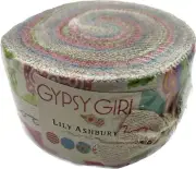 OOP GYPSY GIRL by Lily Ashbury for Moda. Jelly roll 2.5 inch strips