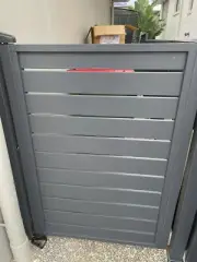 Slat Swing Gates made to your custom sizes in 48 hours - Flat Pack