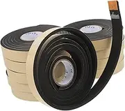 Noise Dampening Insulation Tape 10pcs Single Sided Sponge Tape for Door Window Sealing Anti-Slip