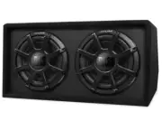 Alpine SBW-D12S4 Bass-Series Dual 12" 4-Ohm SVC Passive Subwoofer Enclosure