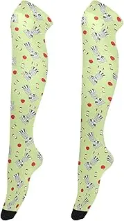 [Caihoyu] Womens Knee High Socks Comfortable Long Thigh High Socks Thigh High Tube Socks for formal Events Fox Personalized Animal Cute Cartoon, Fox Personalized Animal Cute Cartoon