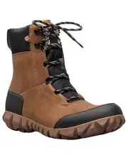 Bogs Arcata Urban Leather Tall Women's Casual Boots, Carmel/Amber, W8.5