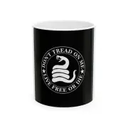Don't Tread On Me Ceramic Mug, 11oz