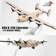 for AF1 USA B-24D Liberator 1/72 diecast plane model aircraft