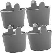 PAMINGONO 4pcs Silicone Egg Poacher Molds Flexible Egg Shaping Cups Nonstick Air Fryer Accessories Steamed Cakes and Puddings Dishwasher Safe