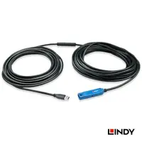 在飛比找蝦皮商城優惠-LINDY 林帝 主動式 USB3.0 延長線 15m (4