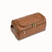 NNETM Men's Large Capacity Toiletry Bag – Zipper Closure with Top Single Handle Strap