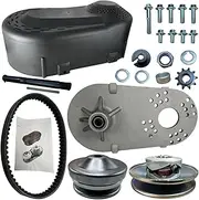 212cc Torque Converter Go Kart Clutch 3/4" 10T 40/41 Chain Predator Drive Belt Pulley Replacement Set for Manco Comet TAV2 Mini Bike（30 Series）