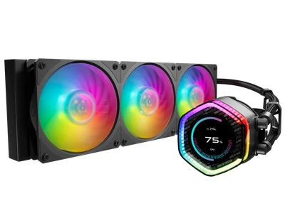 Cooler Master MLYD36MA24PZR1 MasterLiquid 360 ION LCD Display Close-Loop AIO