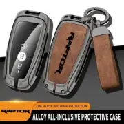 Next Gen Ford Ranger Raptor - 360° Zinc Alloy Key Case Matte Gun Brown Buckle