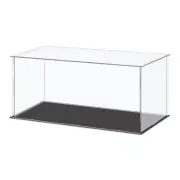 Acrylic Display Case Plastic Box Cube Storage Dustproof Showcase 36x16x15.5cm