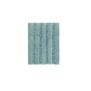 Blue Soft Striped Non-Slip Bath Mat - 2pcs
