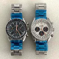 在飛比找蝦皮商城精選優惠-石英手錶新款改裝石英男士手錶礦物玻璃不銹鋼錶殼配備日本 VK