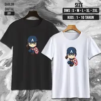 在飛比找蝦皮購物優惠-Nw095 CAPTAIN America HERO T恤 