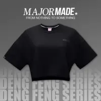 在飛比找momo購物網優惠-【MAJOR MADE】立體壓紋短版大學Tee