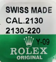 ROLEX FACTORY NEW SEALED SETTING LEVER 2130 220