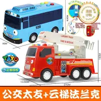 在飛比找Yahoo!奇摩拍賣優惠-tayo太友公車小巴士聲光版慣性公共汽車兒童兒童玩具車男孩