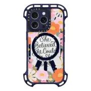 iPhone 16 Pro Ultra Bounce Case MagSafe Compatible She Believed by Macarena Chomik