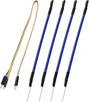 VGOL 4Pcs/Set Probe Pens ECU Program LED BDM Frame Pins with Connect Cable Compatible with Ktag Kess V2 Fgtech BDM100 Auto Repair Tool
