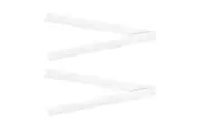 4x Quartet 2.5x30cm Reusable Dry-Erase Magnetic Strips For Whiteboard White