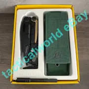 Leatherman MUT EOD, FULL BLACK multi tool w/GREEN molle sheath