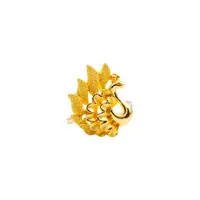 在飛比找森森購物網優惠-JoveGold漾金飾 鳳凰來儀黃金戒指