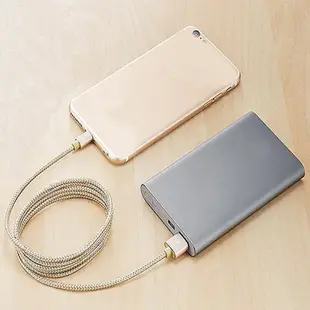 月陽Micro USB尼龍編織2米安卓專用手機快速充電線傳輸線(ANR20)